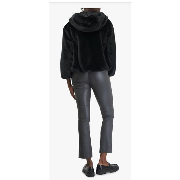 TWP Skinny Love Stretch Lamb Leather Pant in Black Oyster 2 - Picture 3 of 6